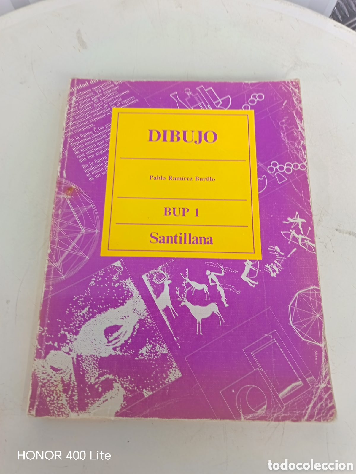 Libros de segunda mano: Libro Dibujo 1&deg; BUP Santillana - Foto 1
