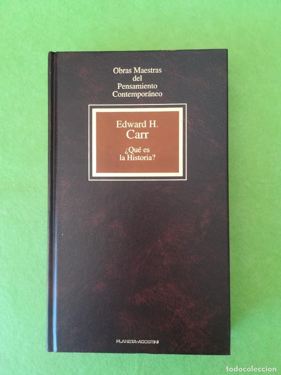 Libros de segunda mano: &iquest;Que es la historia? Edward Carr planeta agostini 1992 - Foto 1