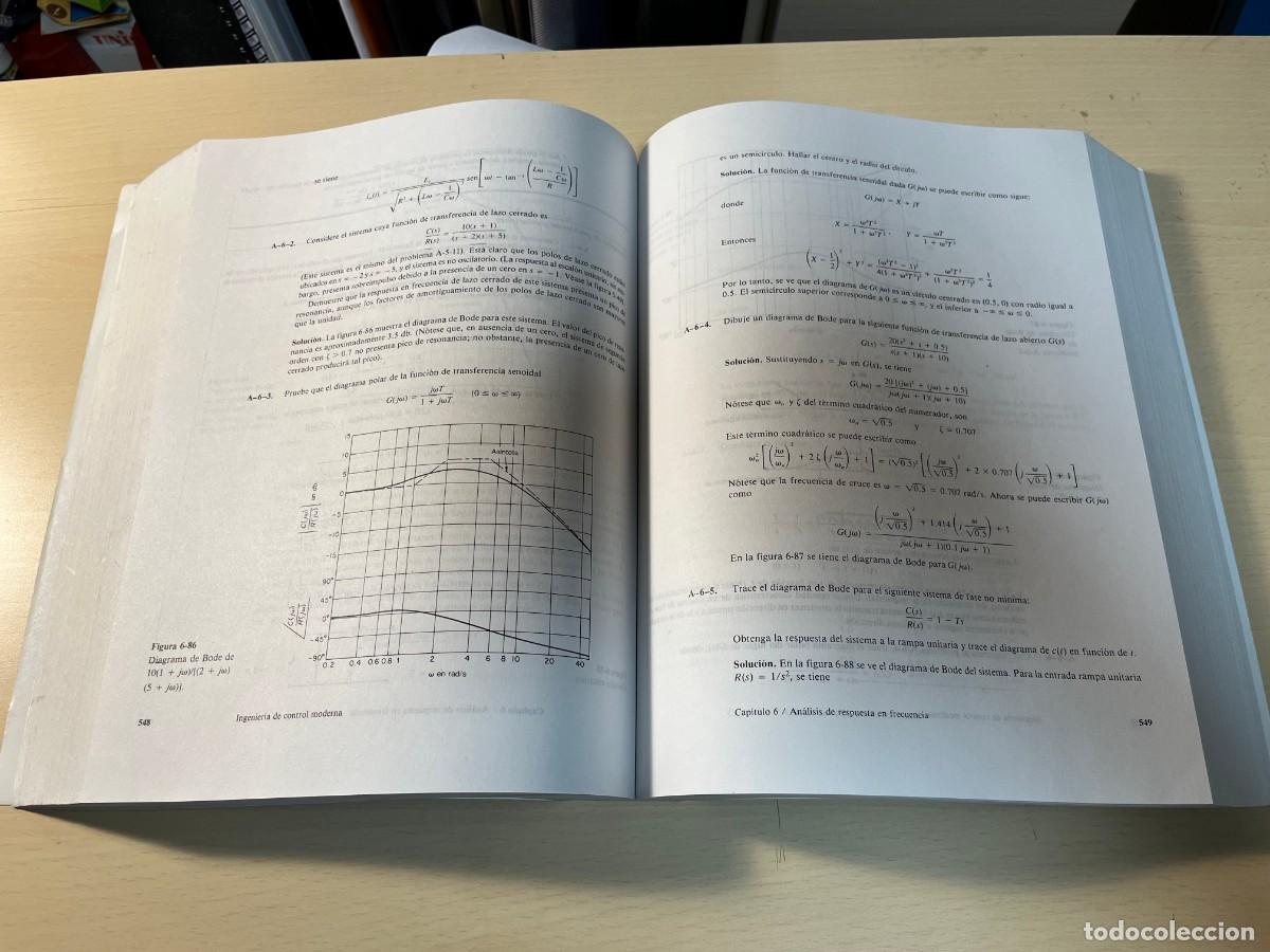 Libros de segunda mano: Libro de Ingenieria De Control Moderno - 2&ordf; edici&oacute;n de Ogata &middot; Prentice Hall - Foto 5