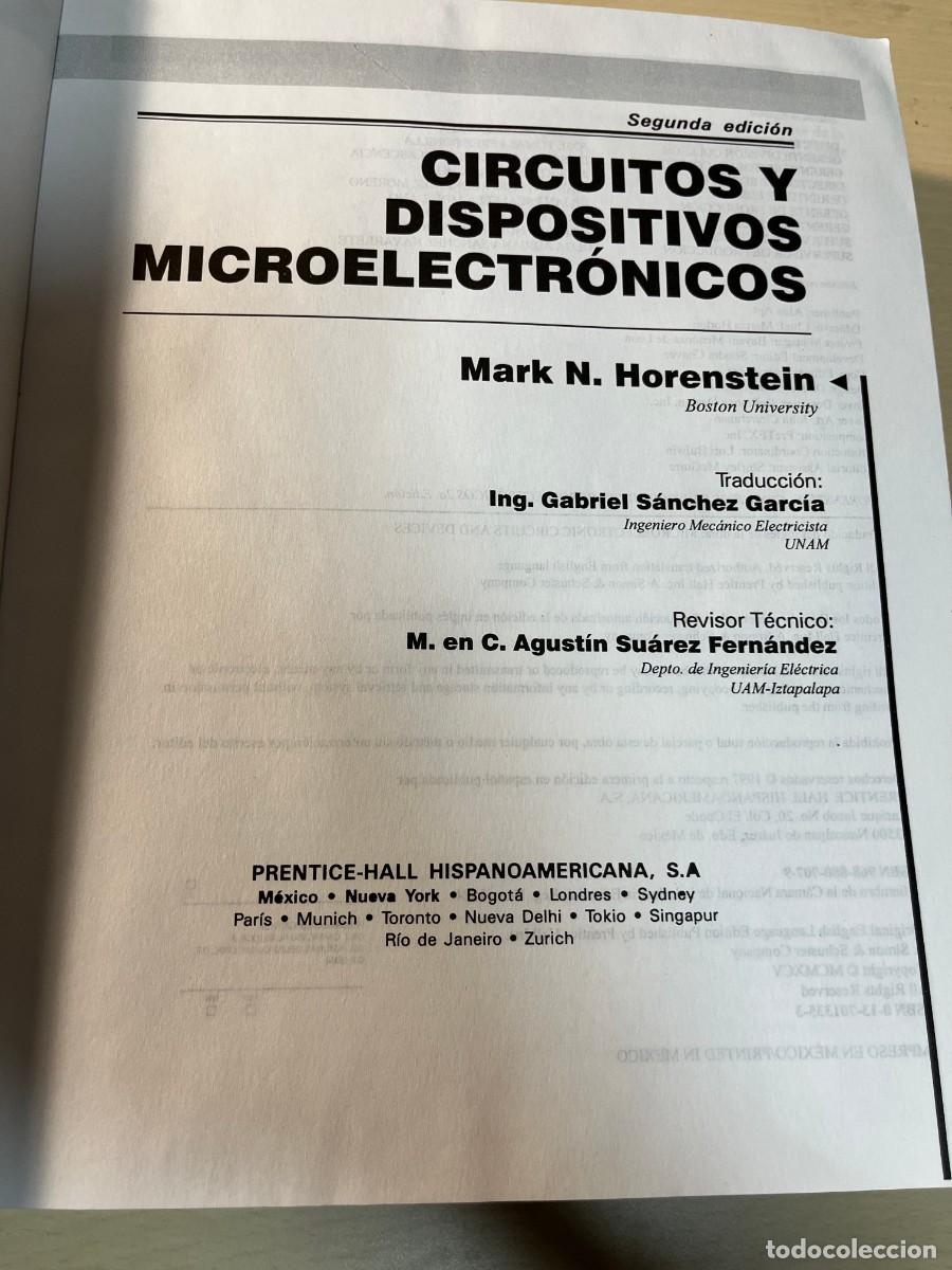 Libros de segunda mano: Circuitos y dispositivos microelectr&oacute;nicos - Foto 4