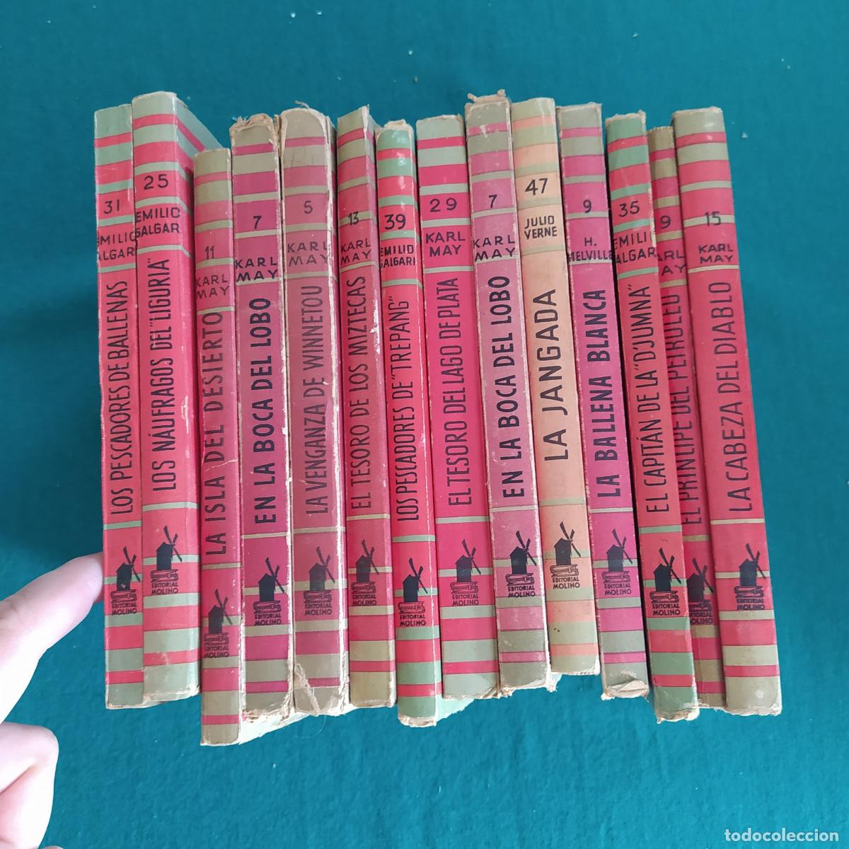 Libros de segunda mano: 12 numeros COLECCION MOLINO - Foto 10