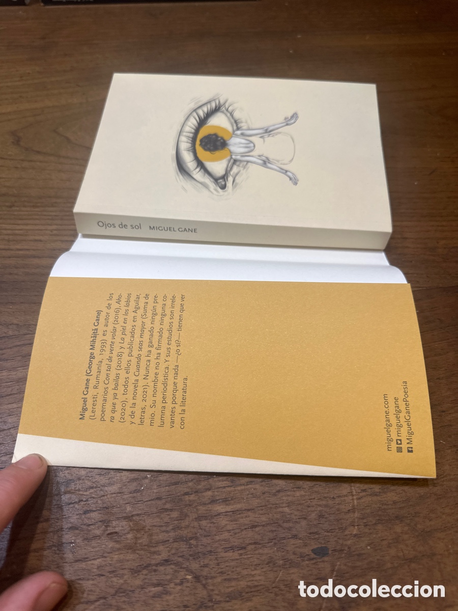 Libros de segunda mano: OJOS DE SOL - Miguel Gane - Foto 2