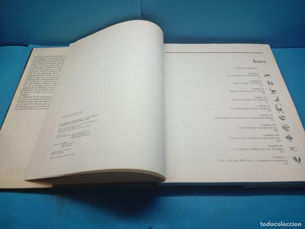 Libros de segunda mano: HISTORIA DE LA GASTRONOMIA.- N&Eacute;STOR LUJAN - Foto 3