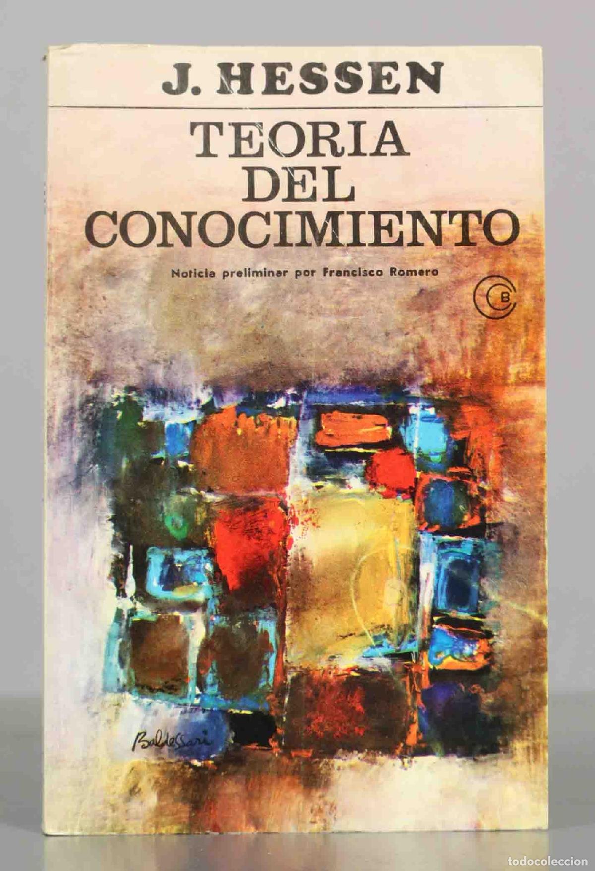 Libros de segunda mano: J. HESSEN. TEORIA DEL CONOCIMIENTO. - Foto 1