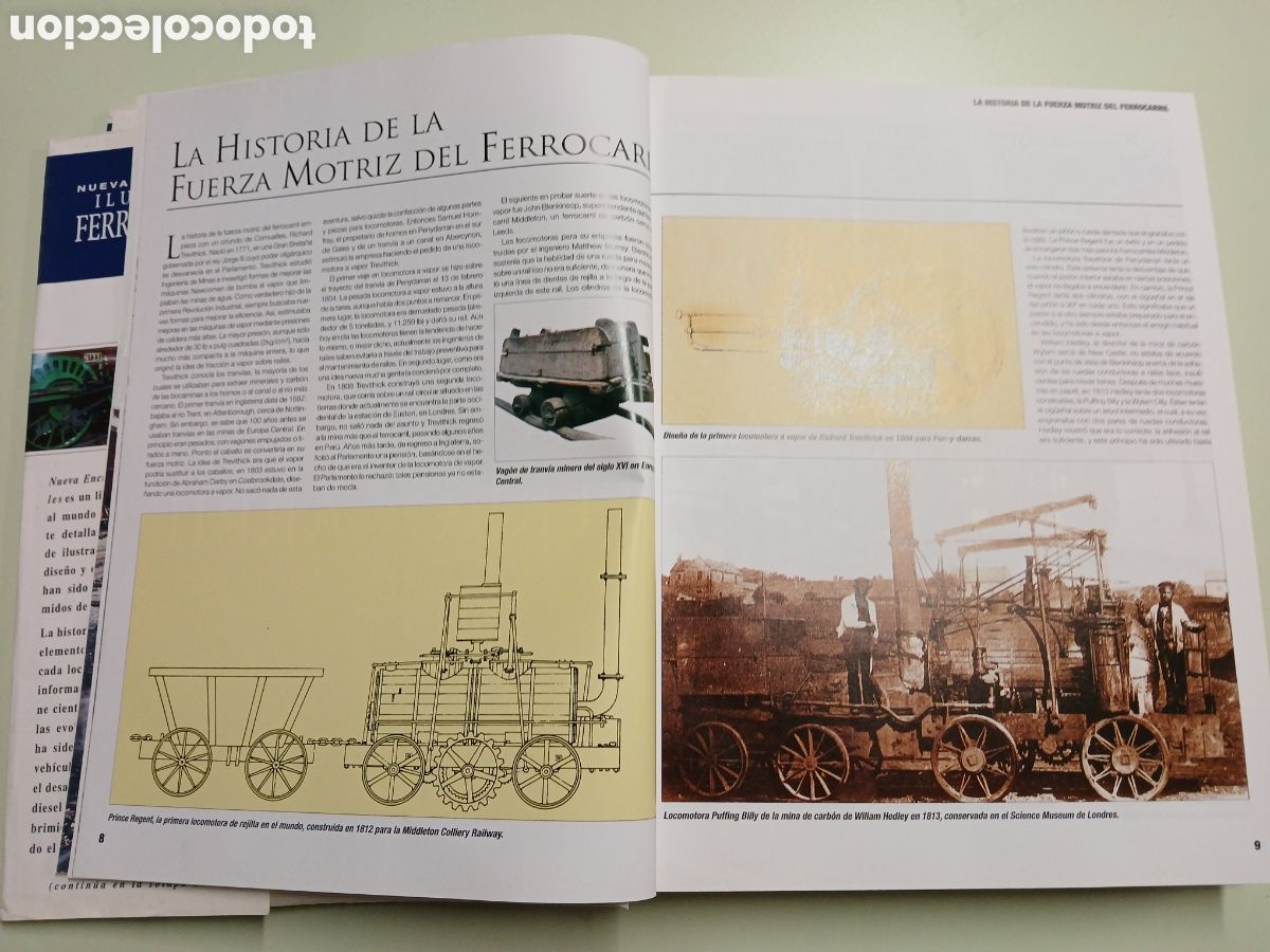 Libros de segunda mano: Nueva Enciclopedia Ilustrada Ferrocarriles. Robert Tufnell. - Foto 5
