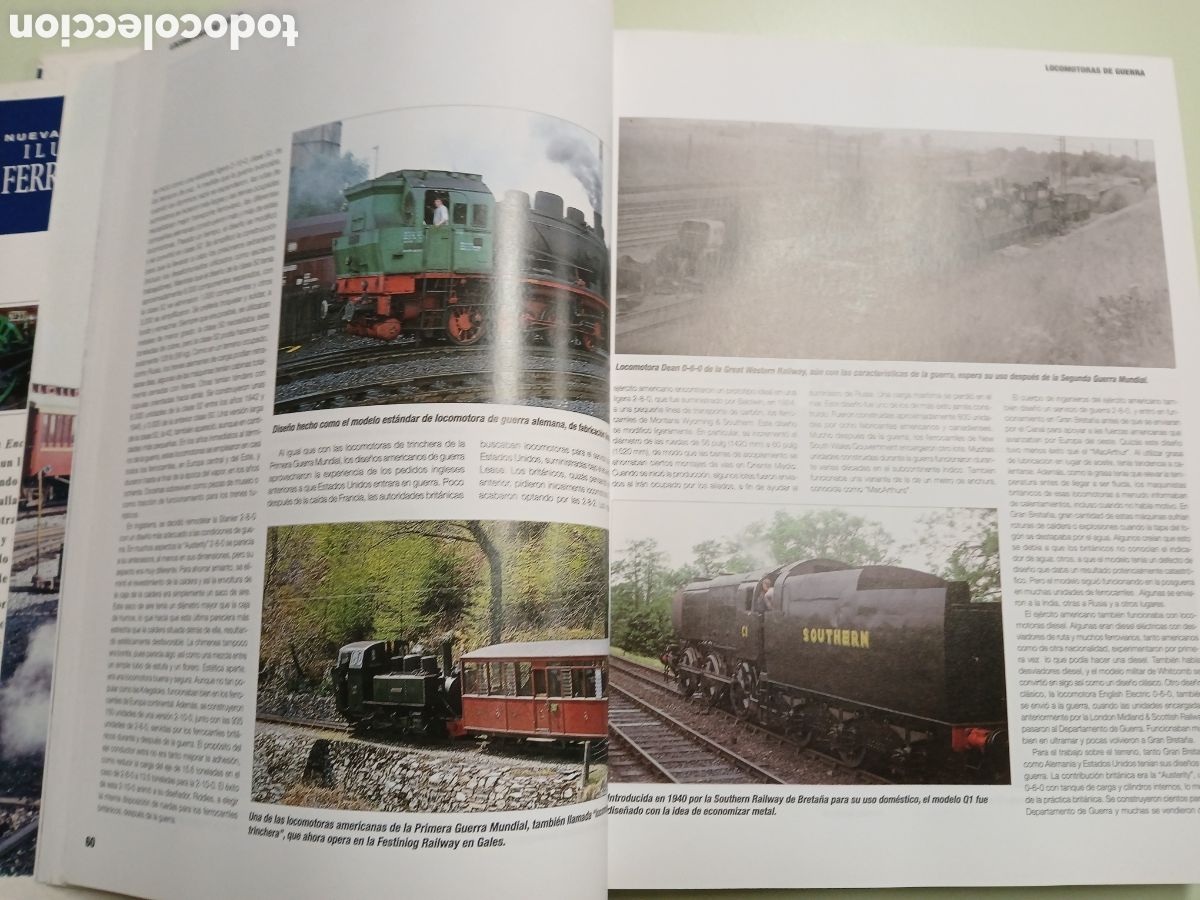 Libros de segunda mano: Nueva Enciclopedia Ilustrada Ferrocarriles. Robert Tufnell. - Foto 7