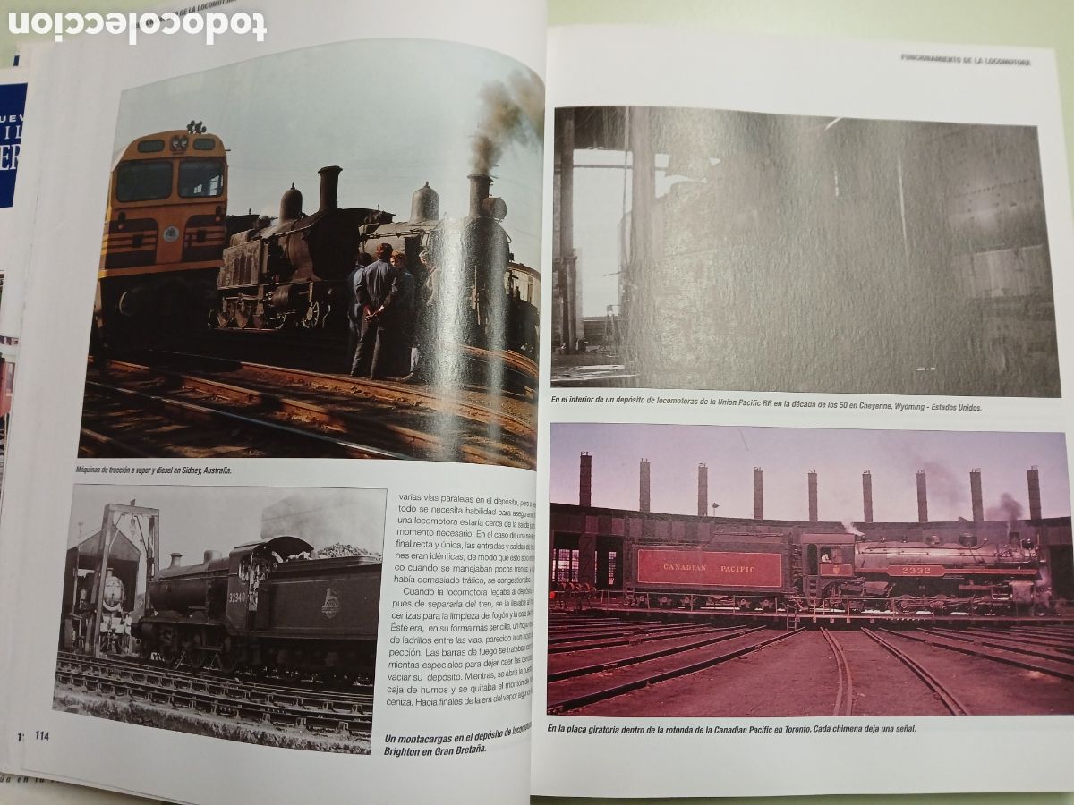 Libros de segunda mano: Nueva Enciclopedia Ilustrada Ferrocarriles. Robert Tufnell. - Foto 8