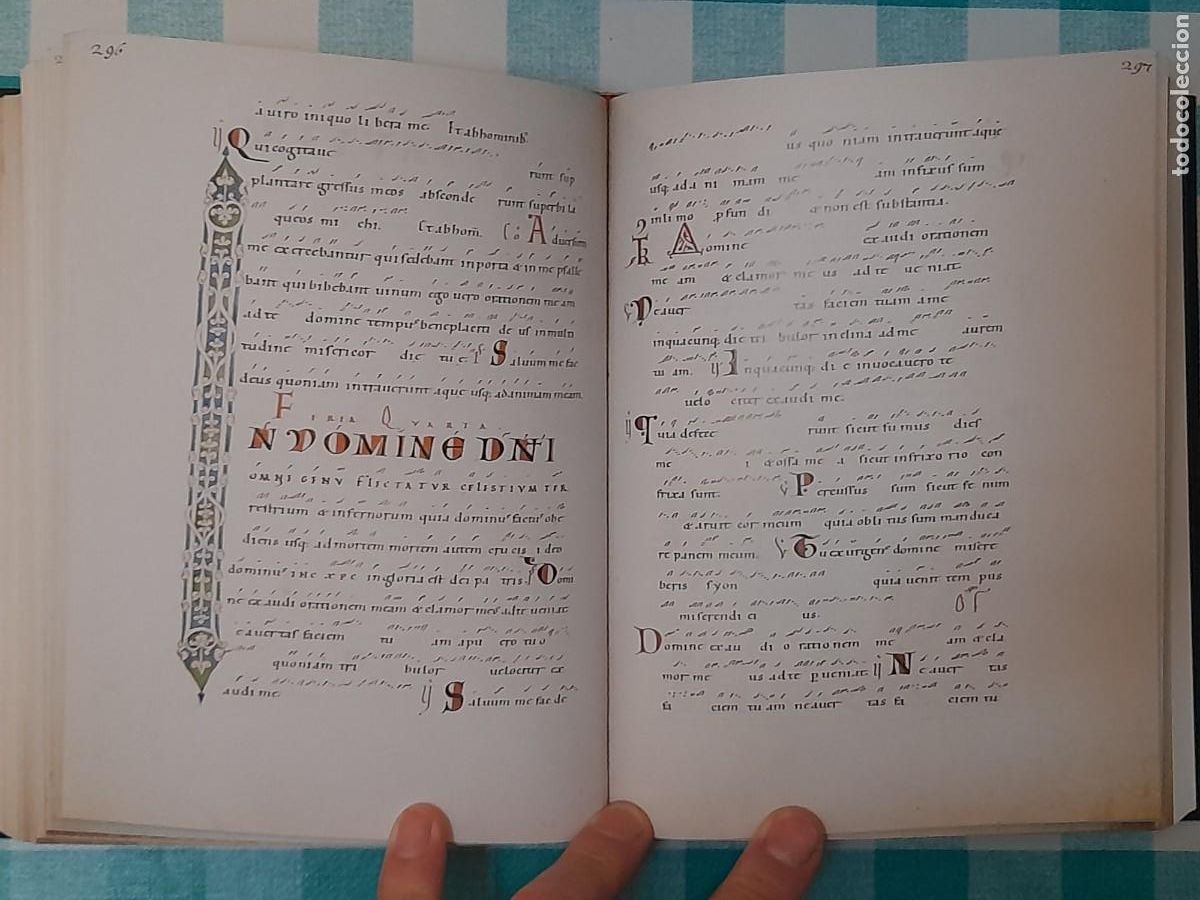 Libros de segunda mano: [DOS TOMOS DE FACS&Iacute;MIL] Antifonario de San Pedro (s. XII) - Foto 6