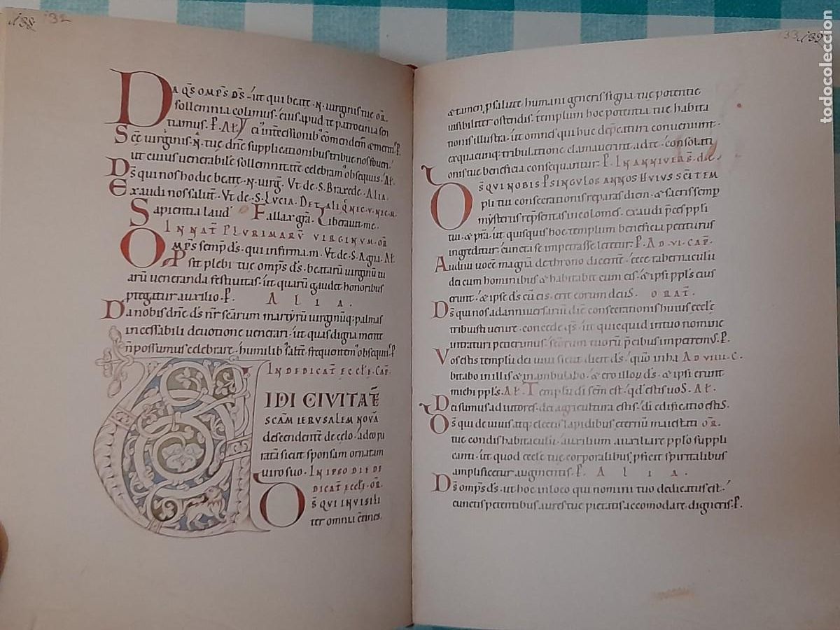 Libros de segunda mano: [DOS TOMOS DE FACS&Iacute;MIL] Antifonario de San Pedro (s. XII) - Foto 4