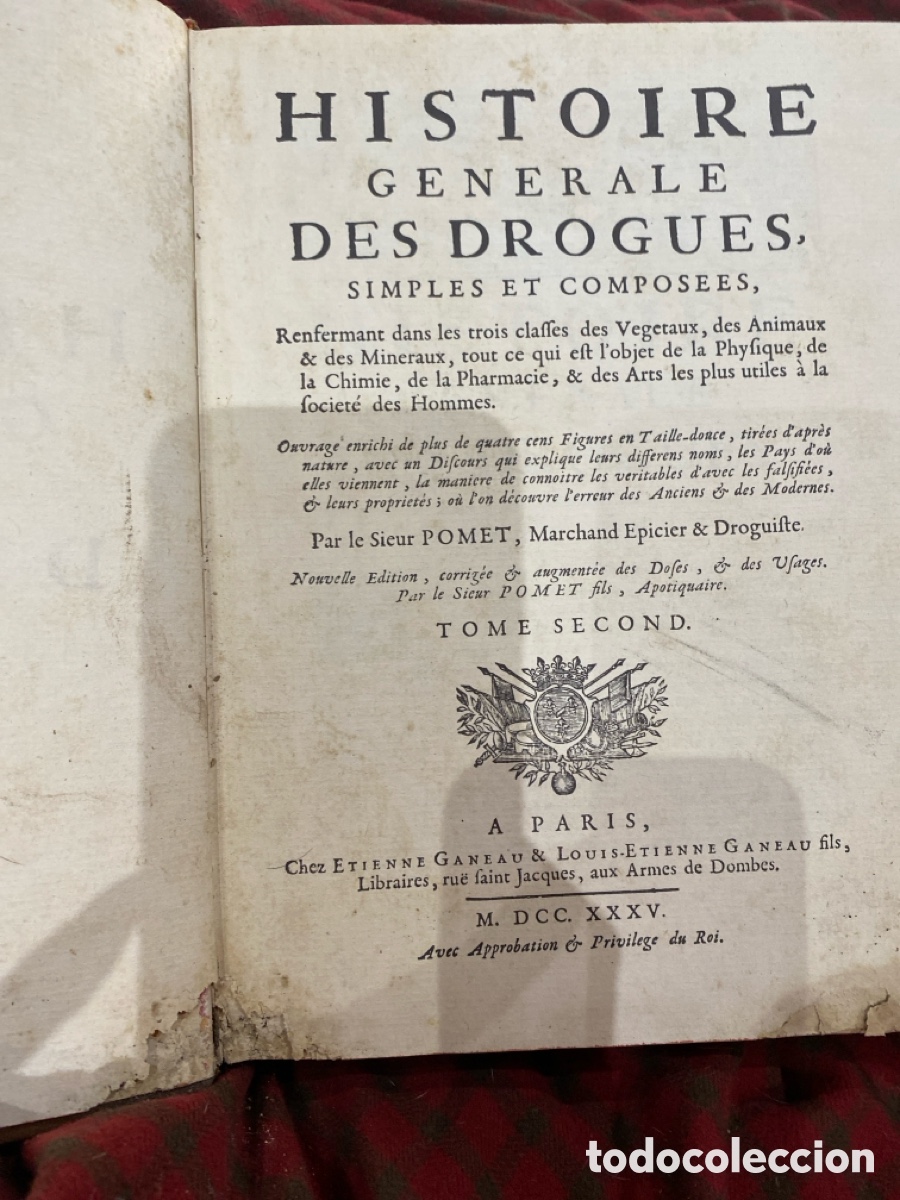 Libros de segunda mano: Histor&iacute;e des Drogues II Tomos colecci&oacute;n completa - Foto 1