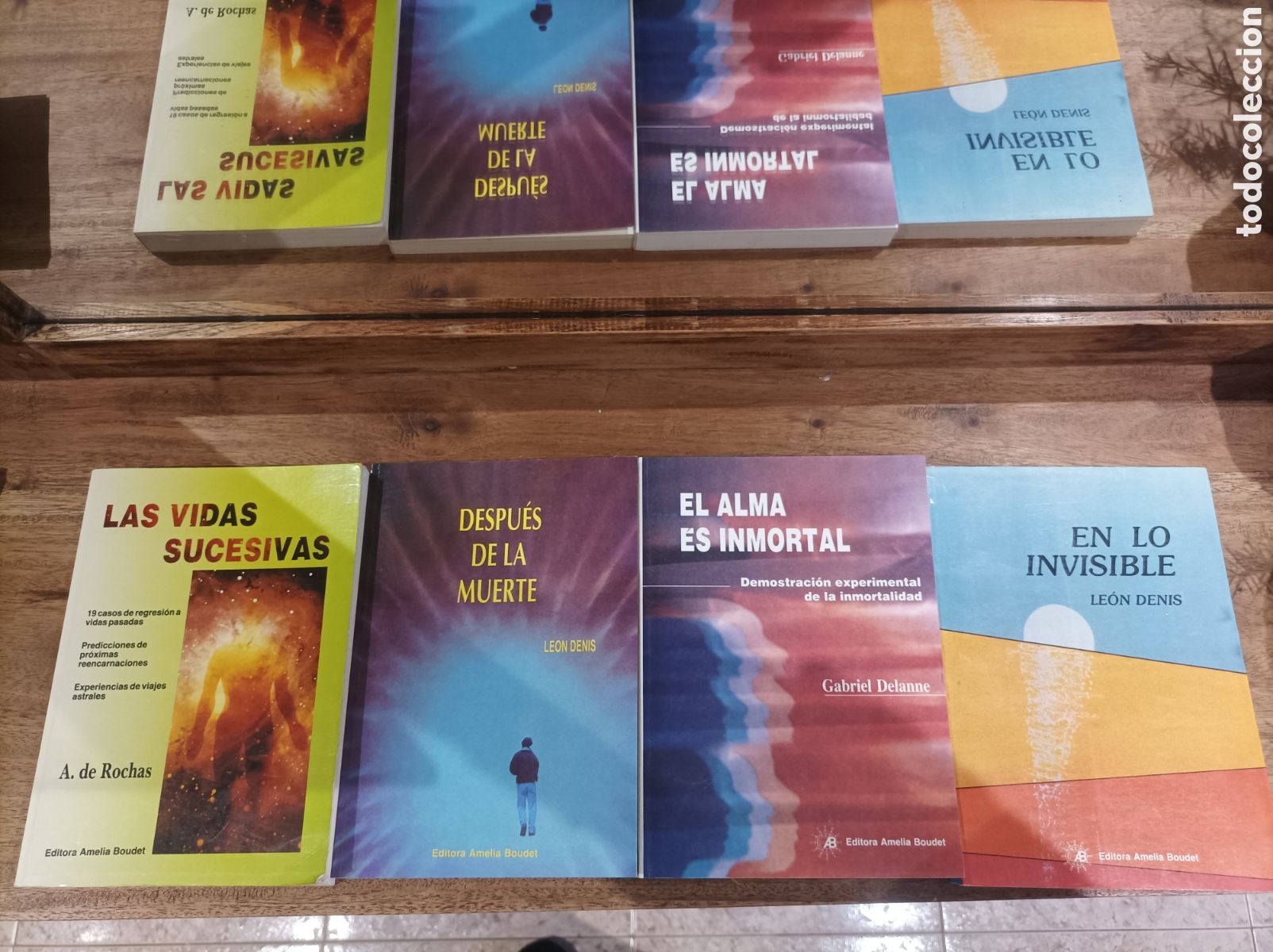 Livres d'occasion: Espiritismo Lote 4 libros Ed.Amelia Boudet