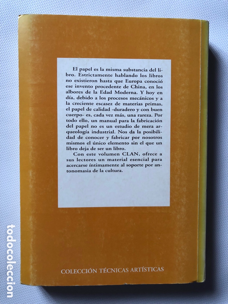 Libros de segunda mano: EL ARTE DE HACER PAPEL - Mr. DE LA LANDE - Clan - Foto 3