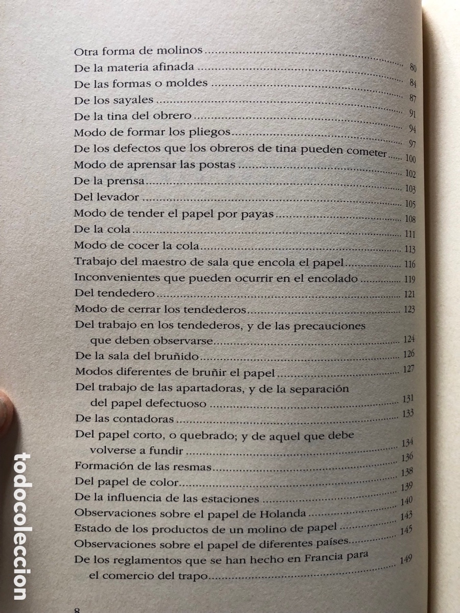 Libros de segunda mano: EL ARTE DE HACER PAPEL - Mr. DE LA LANDE - Clan - Foto 7