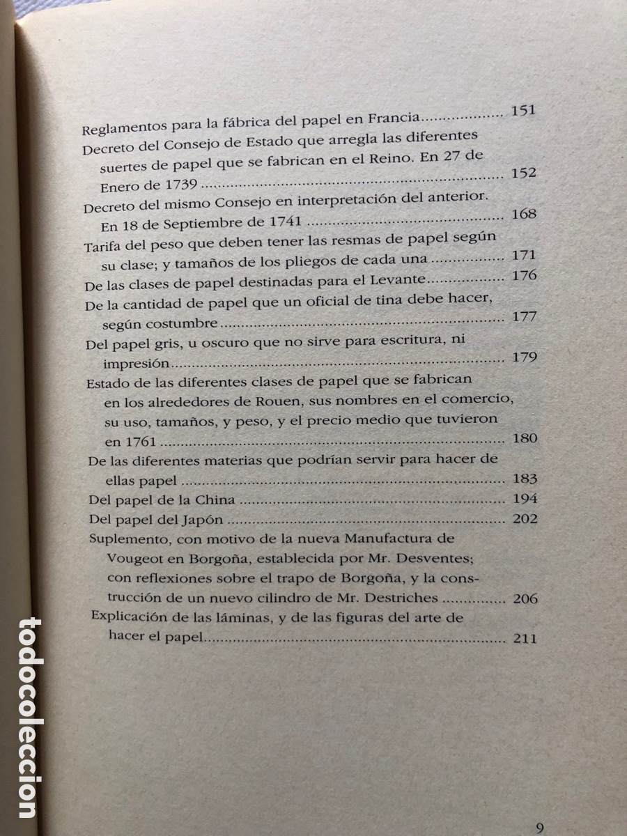 Libros de segunda mano: EL ARTE DE HACER PAPEL - Mr. DE LA LANDE - Clan - Foto 8