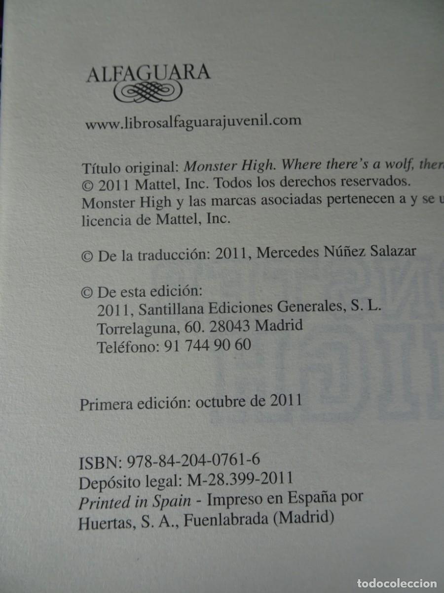Libros de segunda mano: MONSTER HIGH, QUERER ES PODER , LISI HARRISON , VER FOTOS - Foto 4