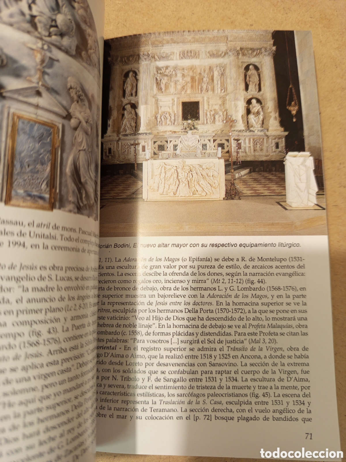 Libros de segunda mano: LORETO. GUIA HISTORICO ARTISTICA (GIUSEPPE SANTARELLI) - Foto 9