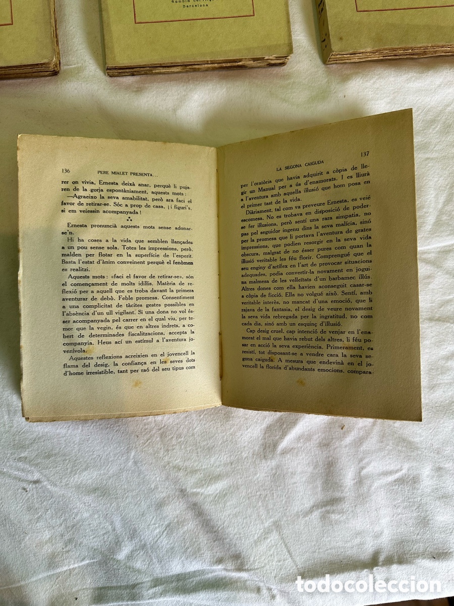 Libros de segunda mano: colecci&oacute;n de16 libros antiguos de &rdquo;PERE MIALET&rdquo; - Foto 2