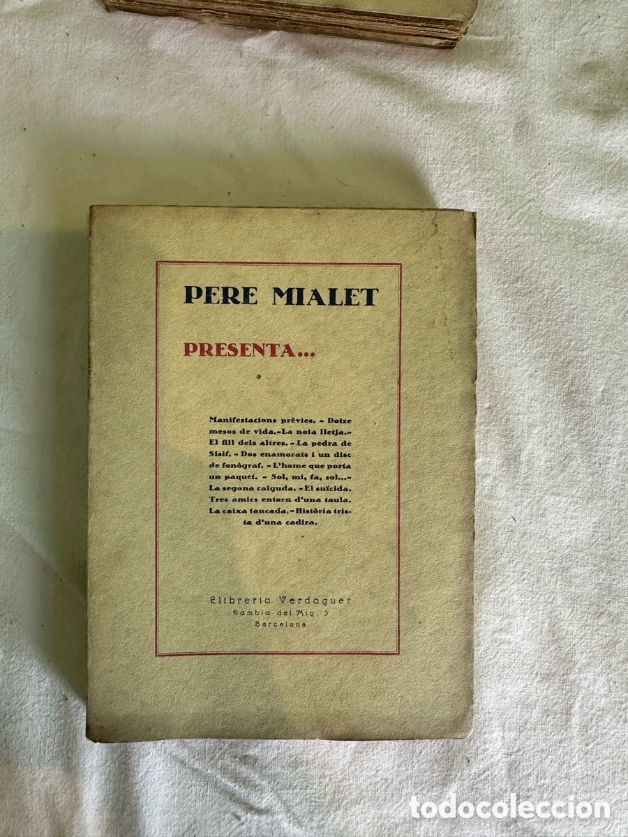 Libros de segunda mano: colecci&oacute;n de16 libros antiguos de &rdquo;PERE MIALET&rdquo; - Foto 7