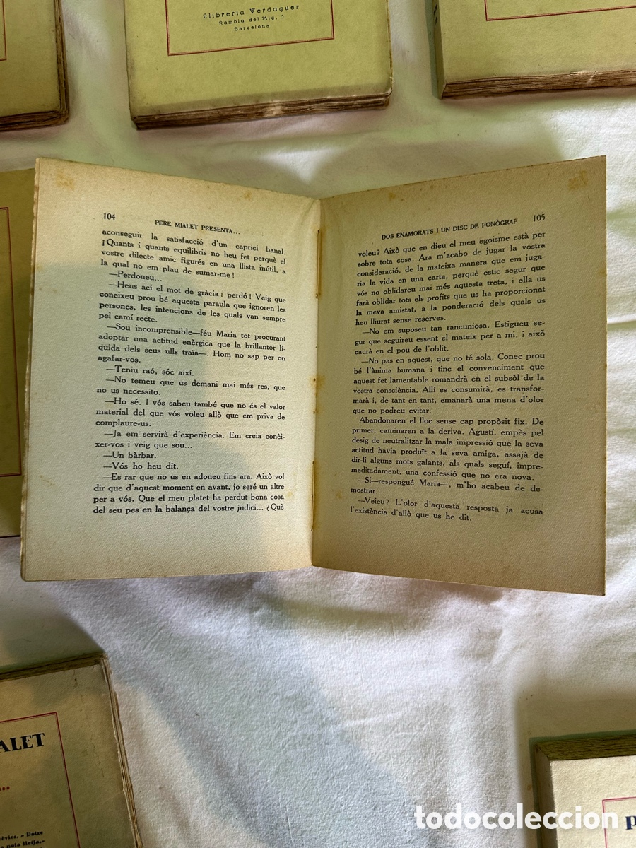 Libros de segunda mano: colecci&oacute;n de16 libros antiguos de &rdquo;PERE MIALET&rdquo; - Foto 8
