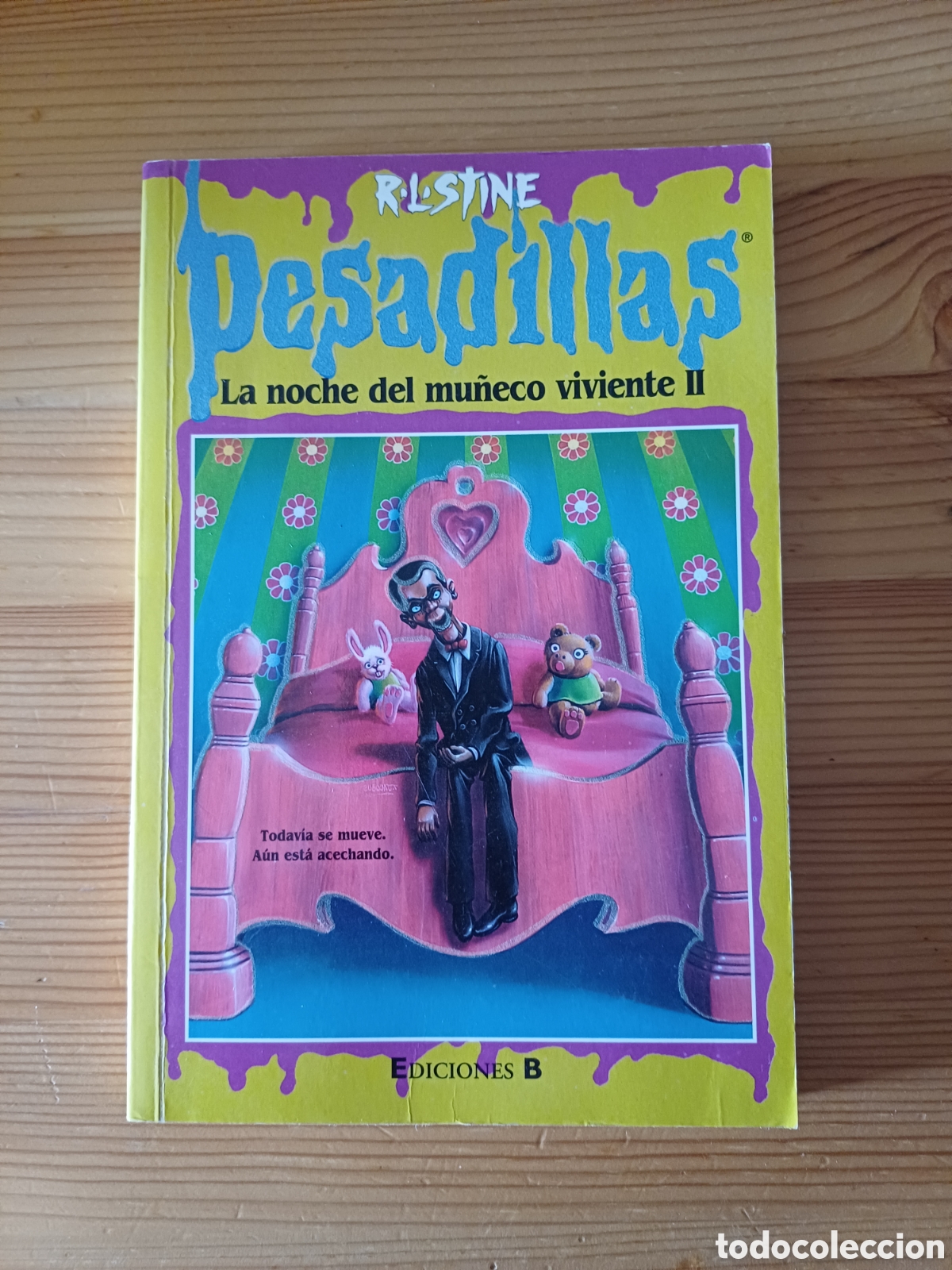 Second hand books: Pesadillas La noche del mu&ntilde;eco viviente II R.L. Stine Juvenil Terror