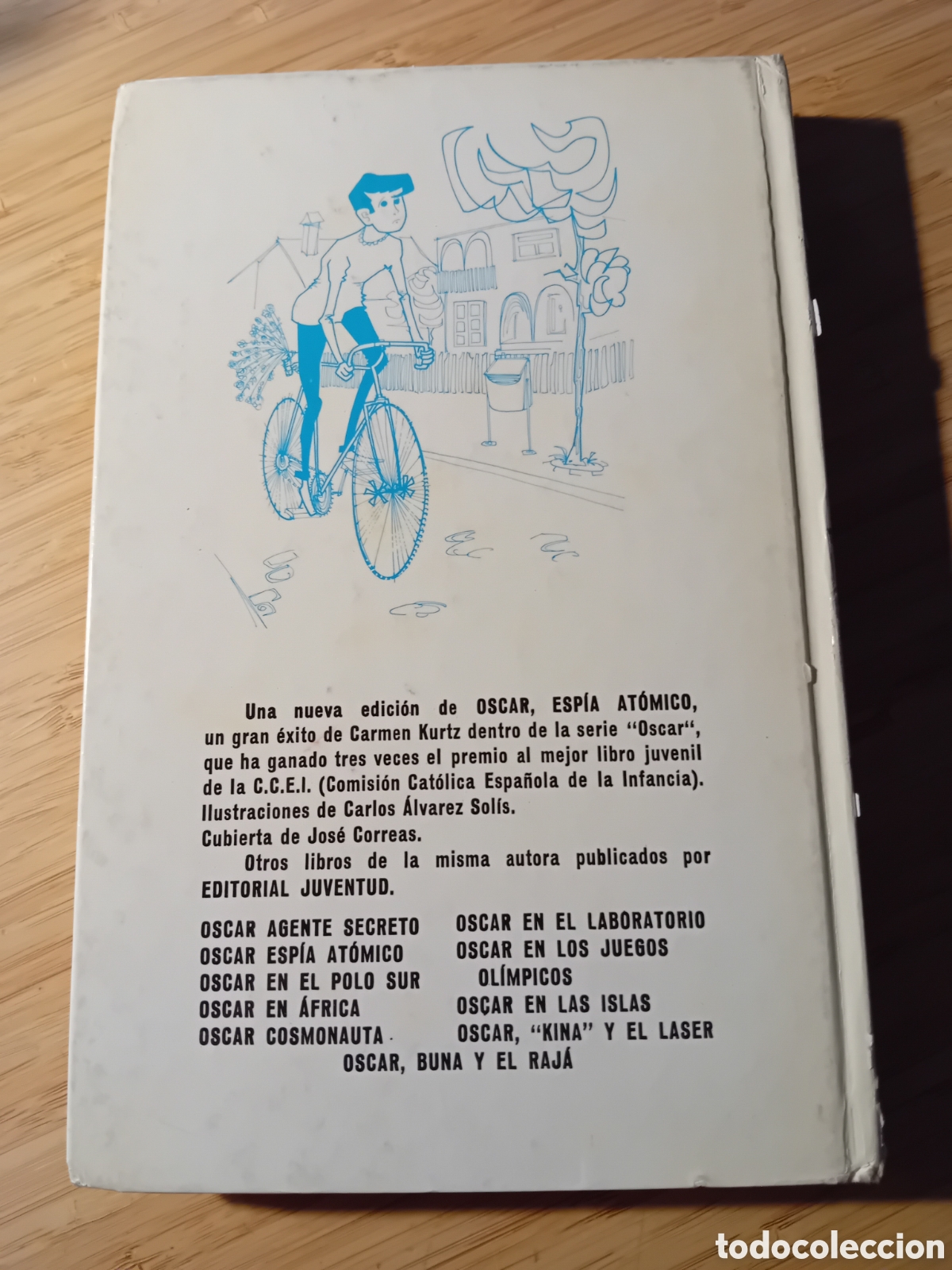 Libros de segunda mano: Oscar, esp&iacute;a at&oacute;mico - Carmen Kurtz (Juventud 1981) - Foto 2