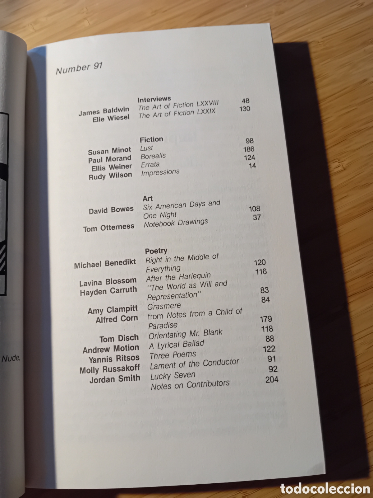 Libros de segunda mano: (ingl&eacute;s) The Paris Review 91 (1984) - Foto 2