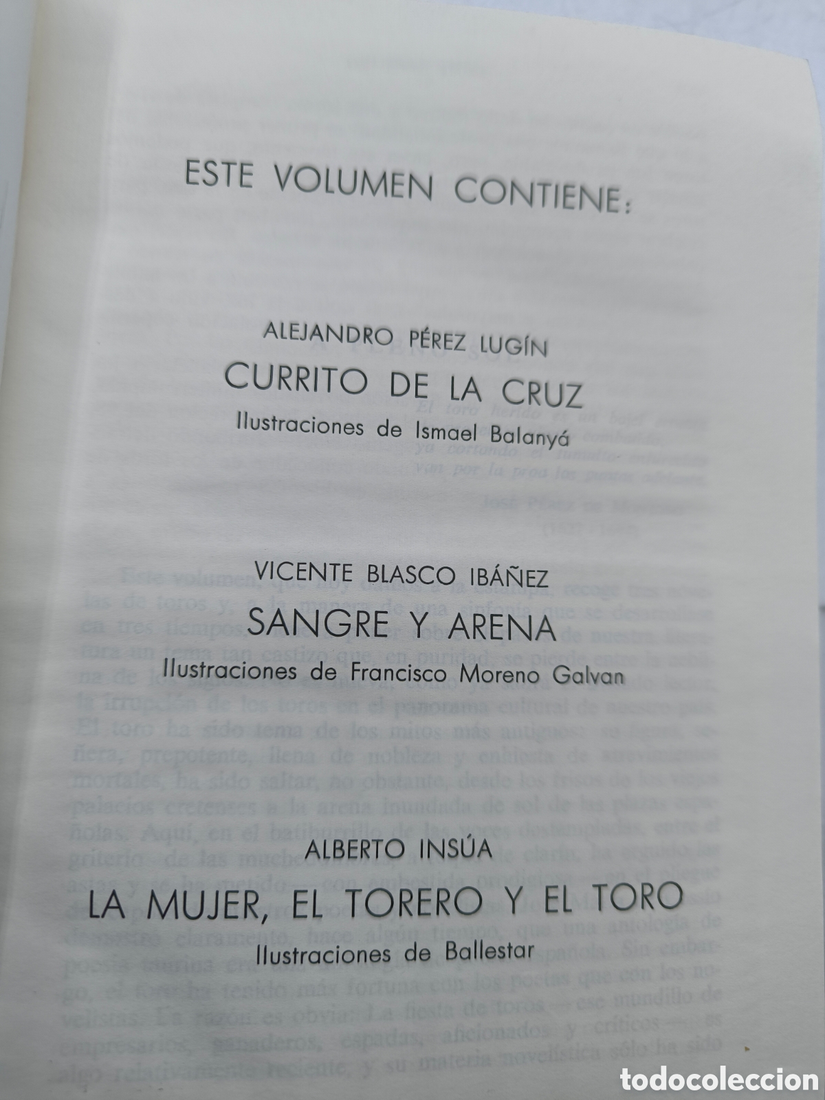 Libros de segunda mano: Las novelas del toreo. - Foto 3