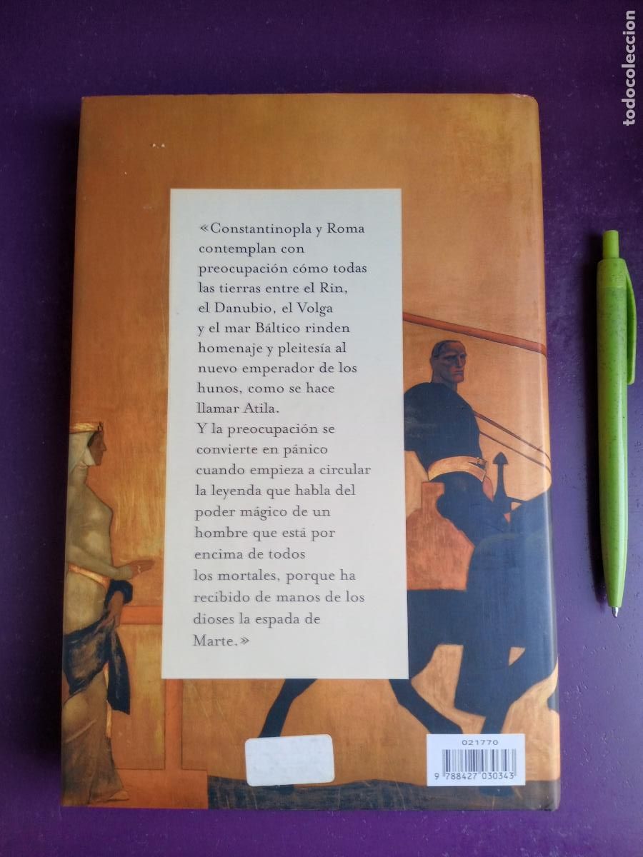 Libros de segunda mano: EL ANILLO DE ATILA - ALBERT SALVADO - MR EDICIONES 2004 - 325 PAGS - Foto 2