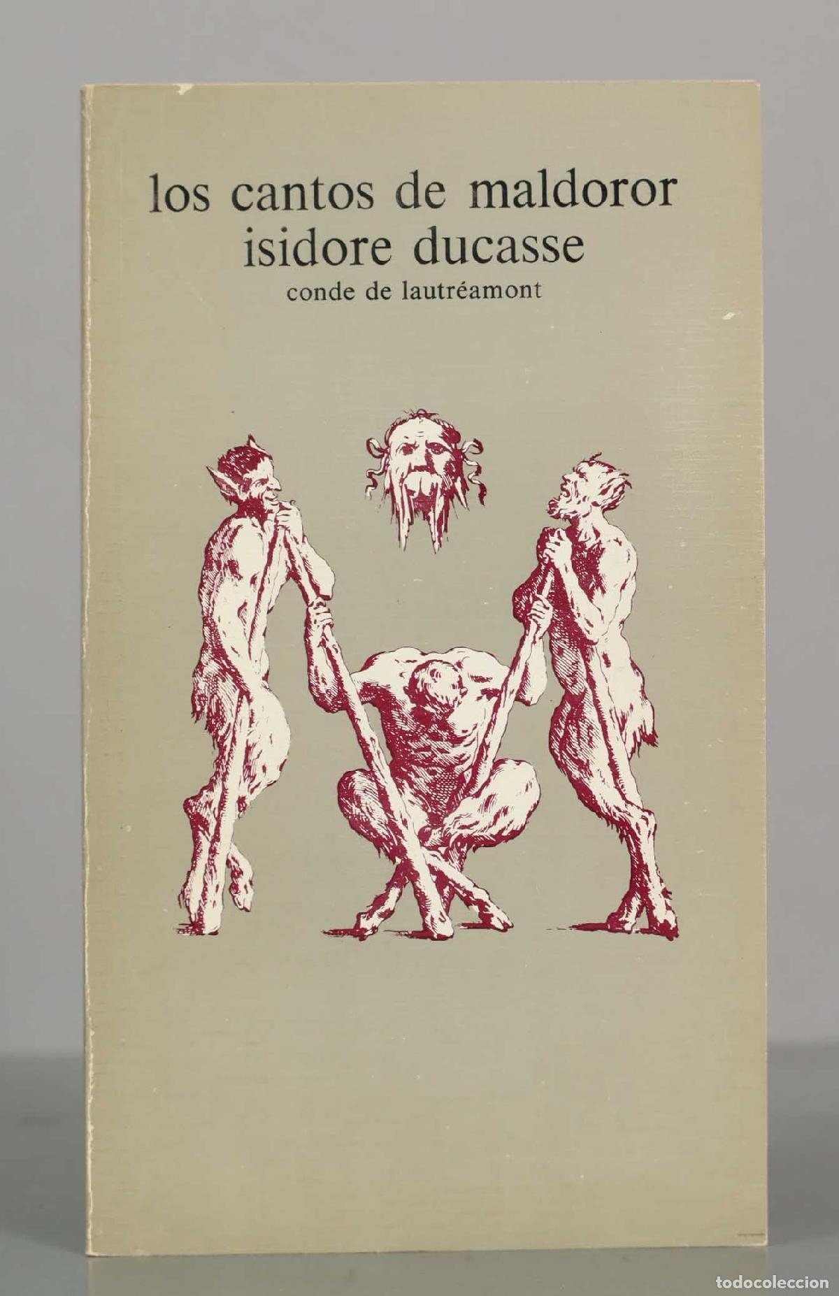 Livros em segunda m&atilde;o: Los cantos de maldoror. Isidore Ducasse Conde de Lautr&eacute;amont.
