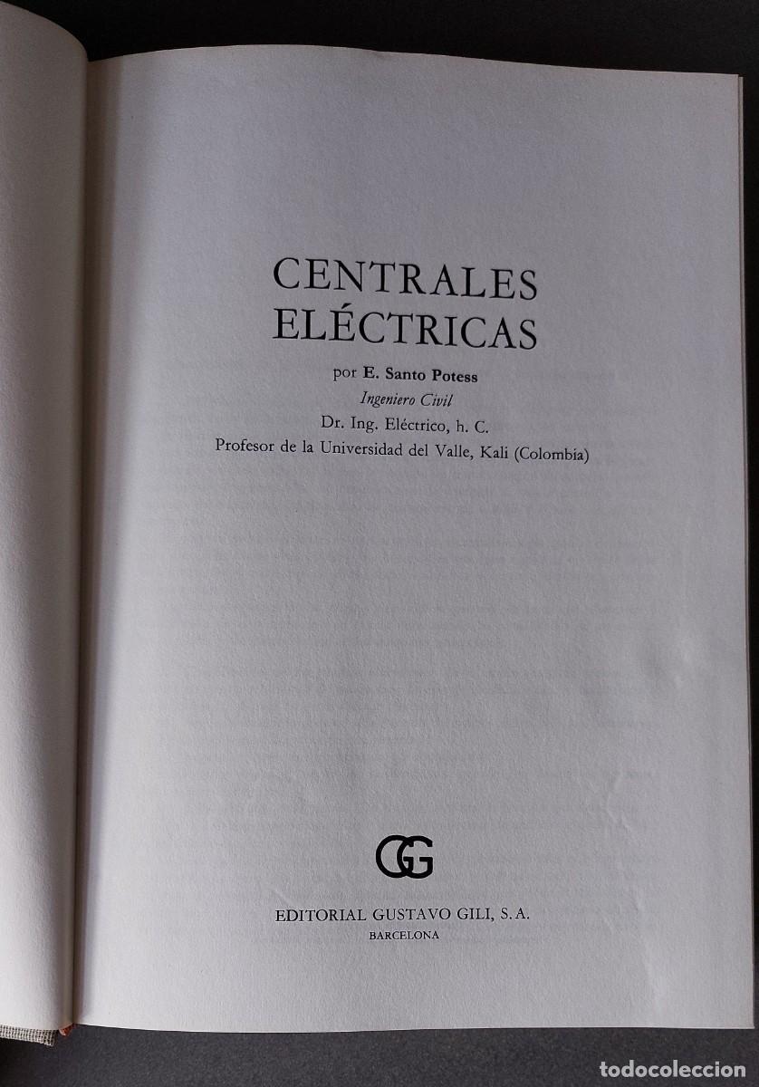 Libros de segunda mano: Centrales el&eacute;ctricas - Foto 2