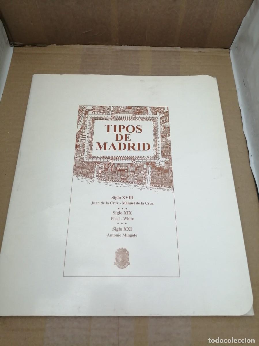 Libri di seconda mano: TIPOS DE MADRID: Carpeta con 12 L&aacute;minas Siglos XVIII, XIX y XXI (Obra completa)
