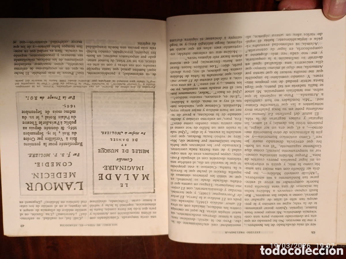 Libros de segunda mano: Moliere. Aguilar. 1961 - Foto 7