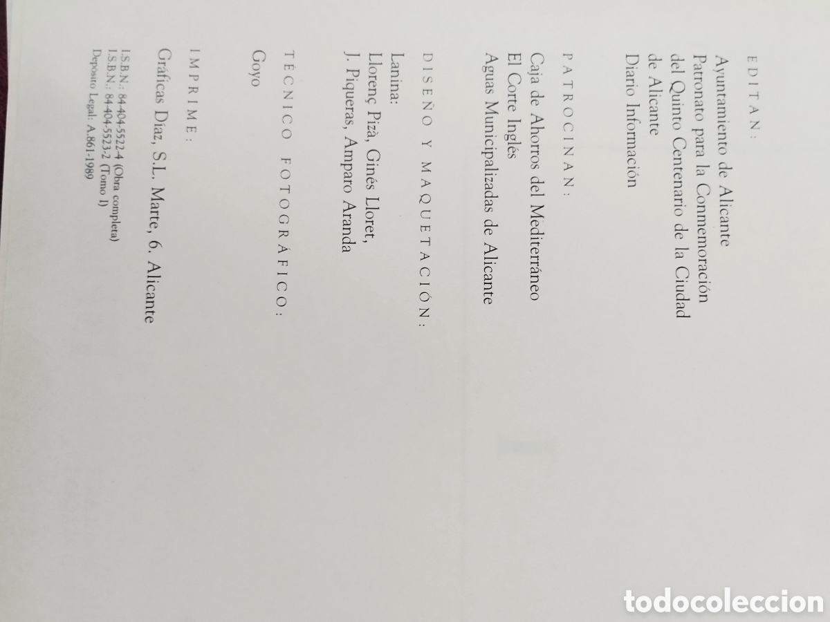 Libros de segunda mano: Historia de Alicante - Foto 6