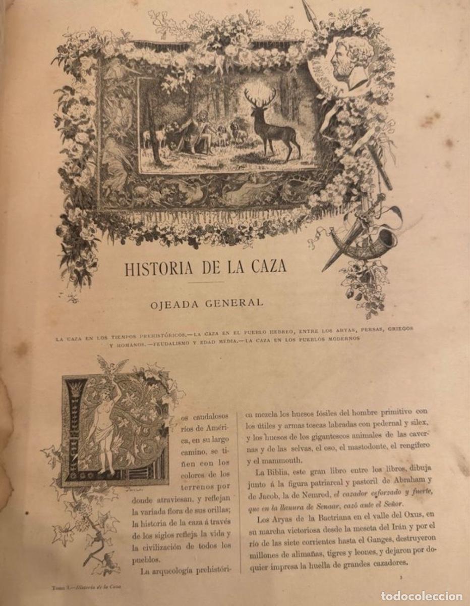 Libros de segunda mano: La Caza en Todos los Tiempos 1880 Robert Campbell - Foto 7
