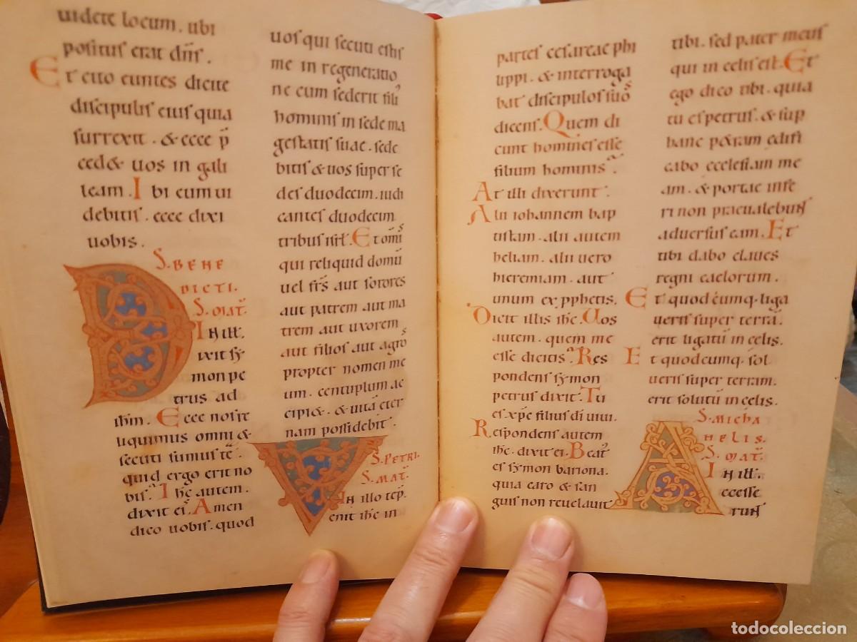 Libros de segunda mano: Facs&iacute;mil &iacute;ntegro Liber Aureus (s. XiI) - Foto 5