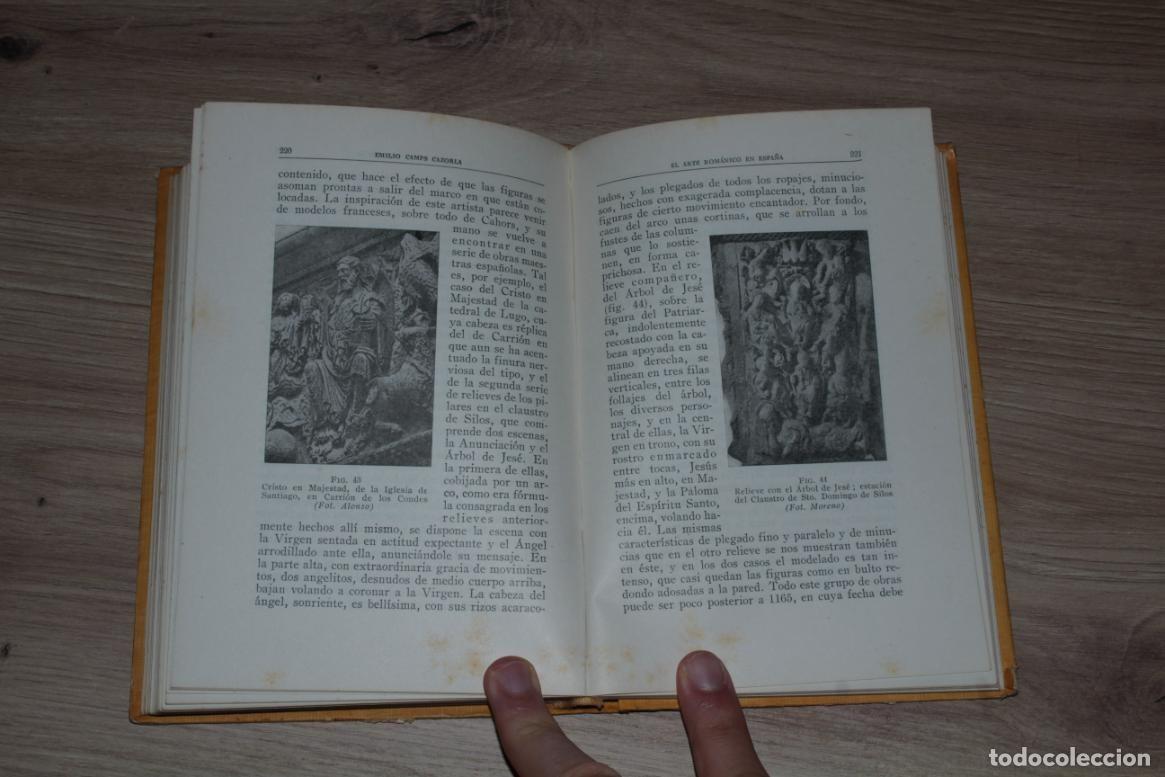 Libros de segunda mano: El arte rom&aacute;nico en Espa&ntilde;a E. Camps Cazorla - Foto 5