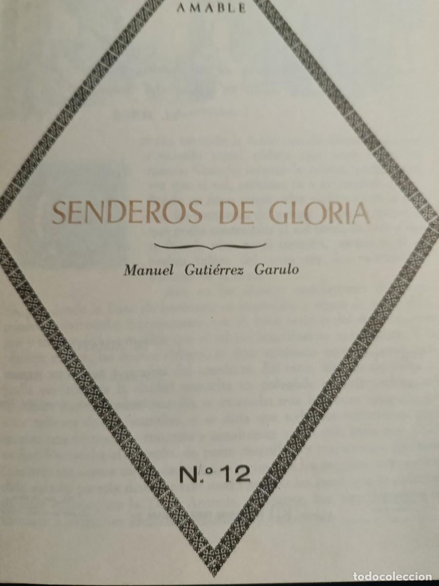 Libros de segunda mano: SENDEROS DE Gloria. N&deg; 12 - Foto 3