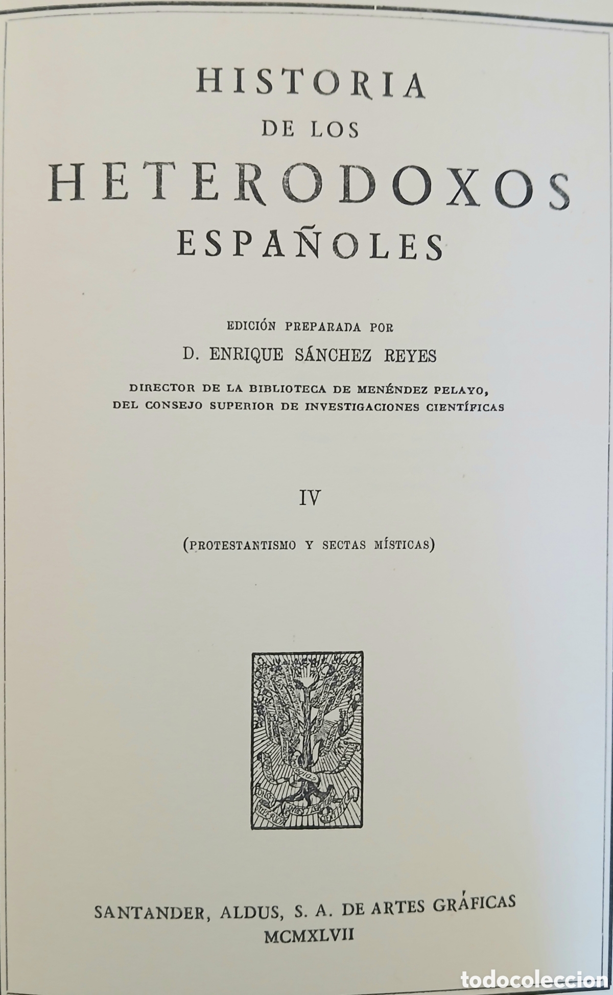 Libros de segunda mano: Historia de los heterodoxos espa&ntilde;oles - Foto 4