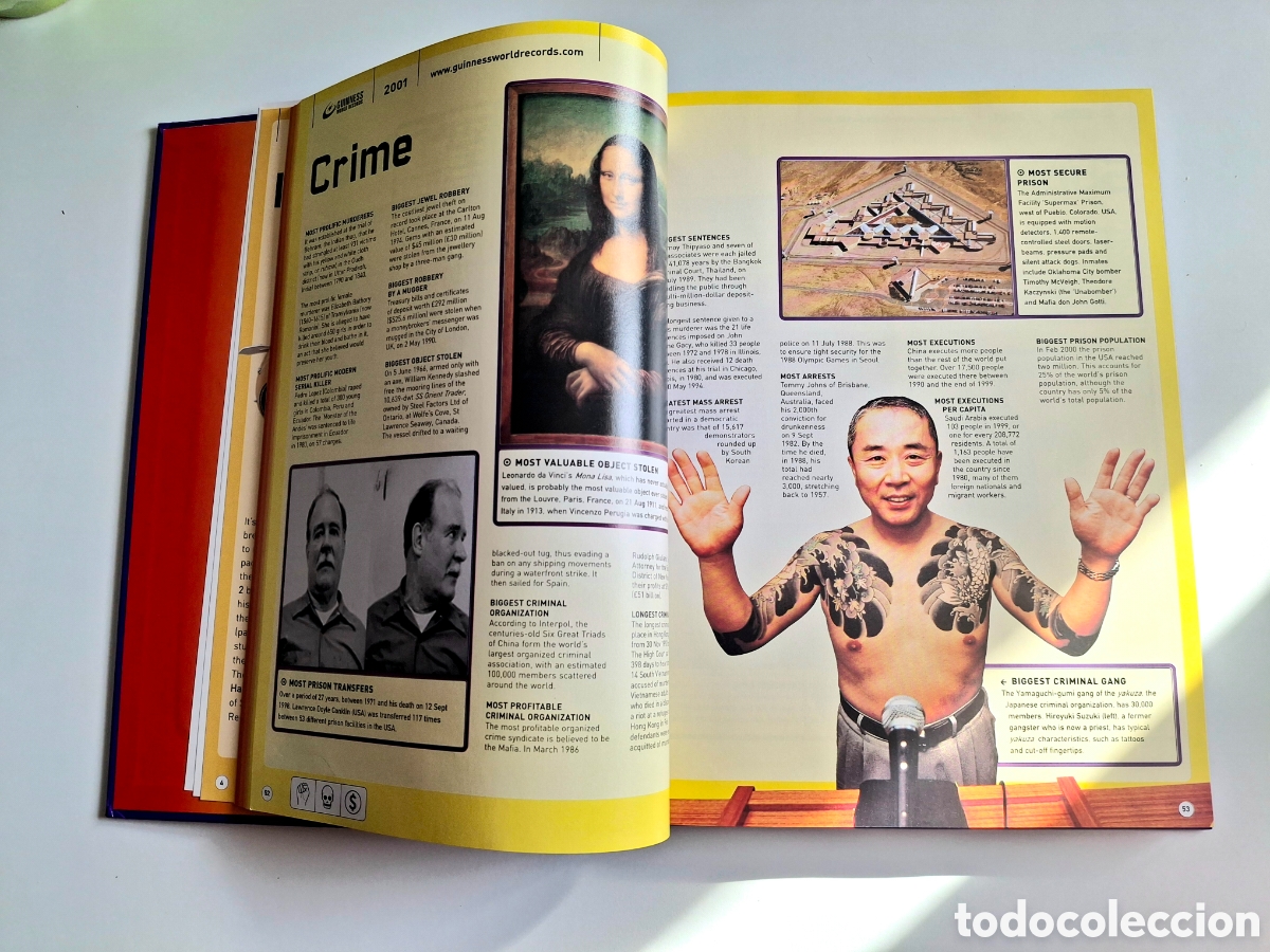Libros de segunda mano: GUINNESS WORLD RECORDS 2001, EN INGL&Eacute;S - Foto 4