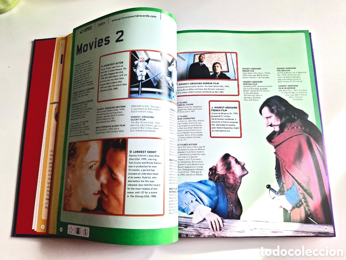Libros de segunda mano: GUINNESS WORLD RECORDS 2001, EN INGL&Eacute;S - Foto 5