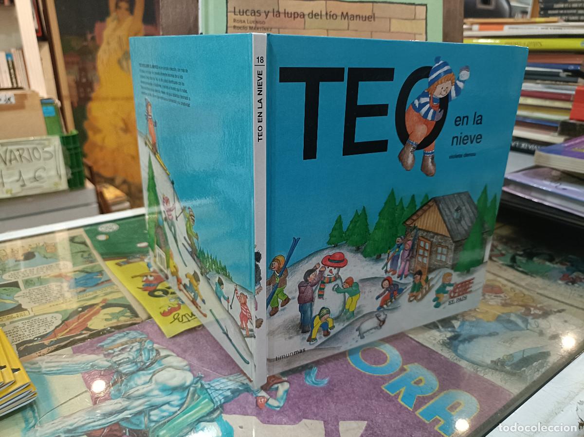 Libros de segunda mano: Colecci&oacute;n Teo en la nieve - Violeta Denou - El Pa&iacute;s 2008 - Foto 2