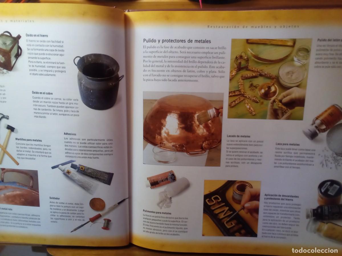 Libros de segunda mano: RESTAURACI&Oacute;N DE MUEBLES Y OBJETOS - Foto 4