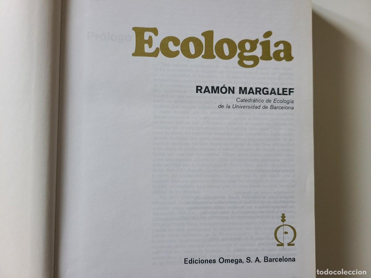 Libros de segunda mano: Ecolog&iacute;a. Ram&oacute;n Margalef - Foto 6