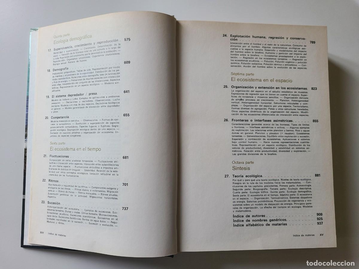Libros de segunda mano: Ecolog&iacute;a. Ram&oacute;n Margalef - Foto 9