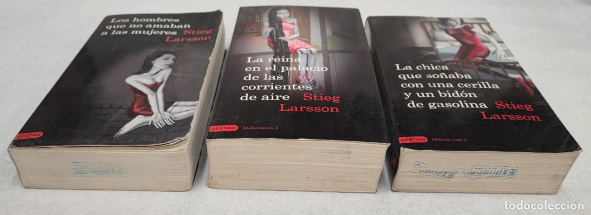 Libros de segunda mano: 3 LIBROS MILLENIUM, STIEG LARSSON, EDICIONES DESTINO - Foto 2