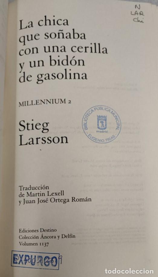 Libros de segunda mano: 3 LIBROS MILLENIUM, STIEG LARSSON, EDICIONES DESTINO - Foto 7