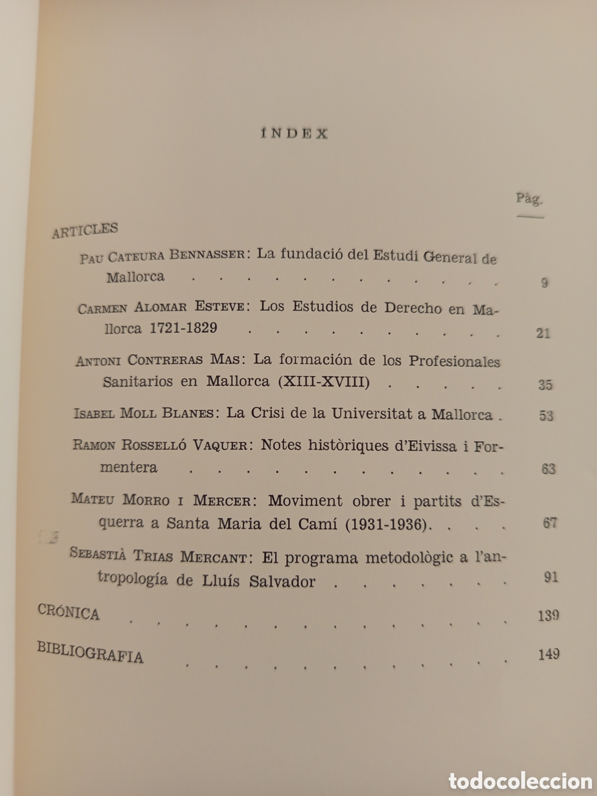 Libros de segunda mano: ESTUDIS BALEARICS N&deg; 11. ESTUDI GENERAL DE MALLORCA - Foto 3