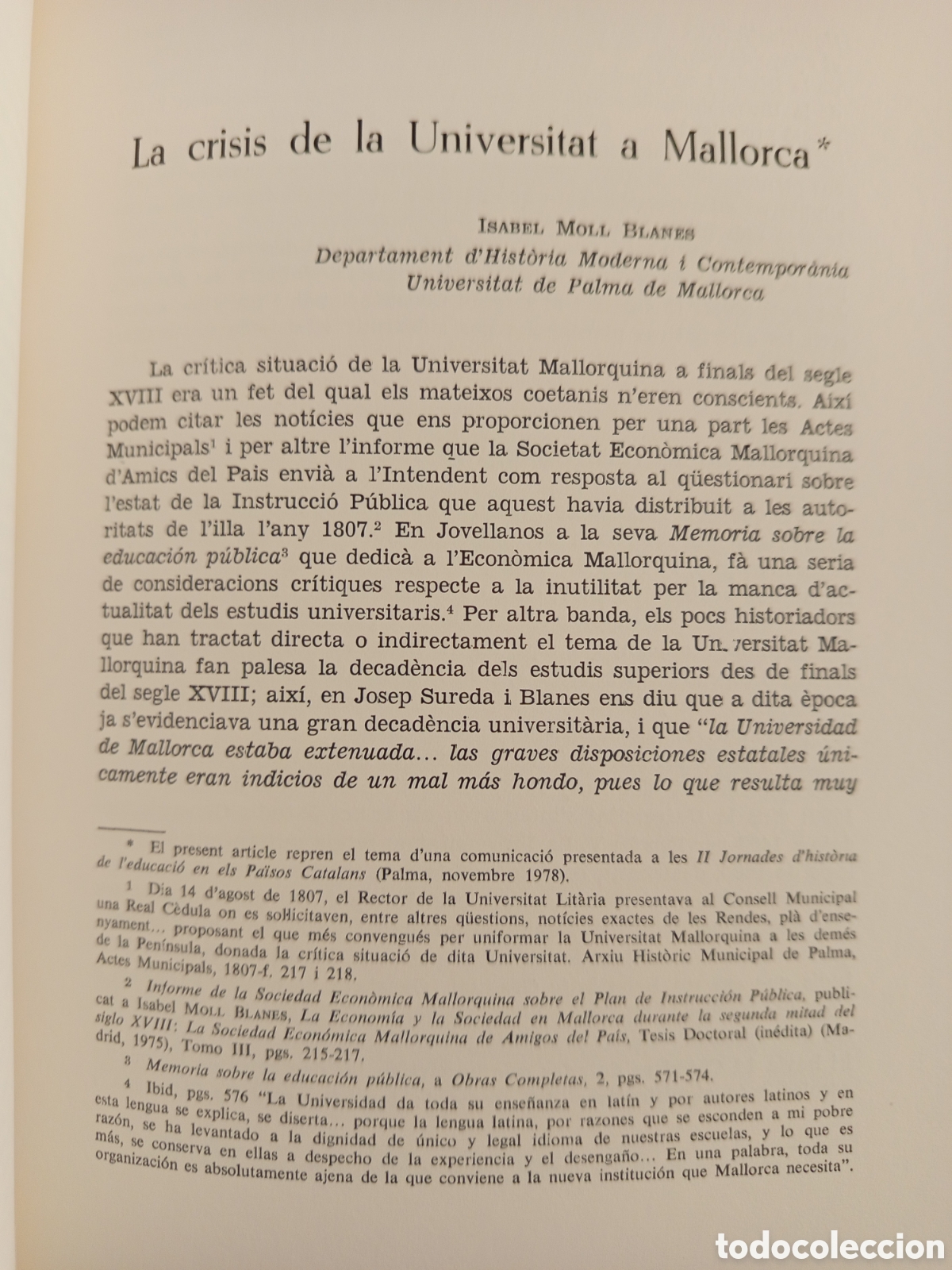 Libros de segunda mano: ESTUDIS BALEARICS N&deg; 11. ESTUDI GENERAL DE MALLORCA - Foto 7