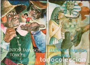 Libros de segunda mano: Cuentos Famosos. Everest. Dos Tomos - Foto 1