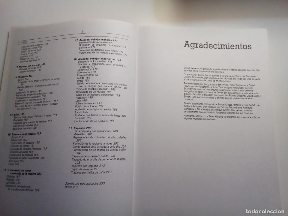 Libros de segunda mano: RESTAURACI&Oacute;N DE MUEBLES DE GEORGE BUCHANAN - Foto 7